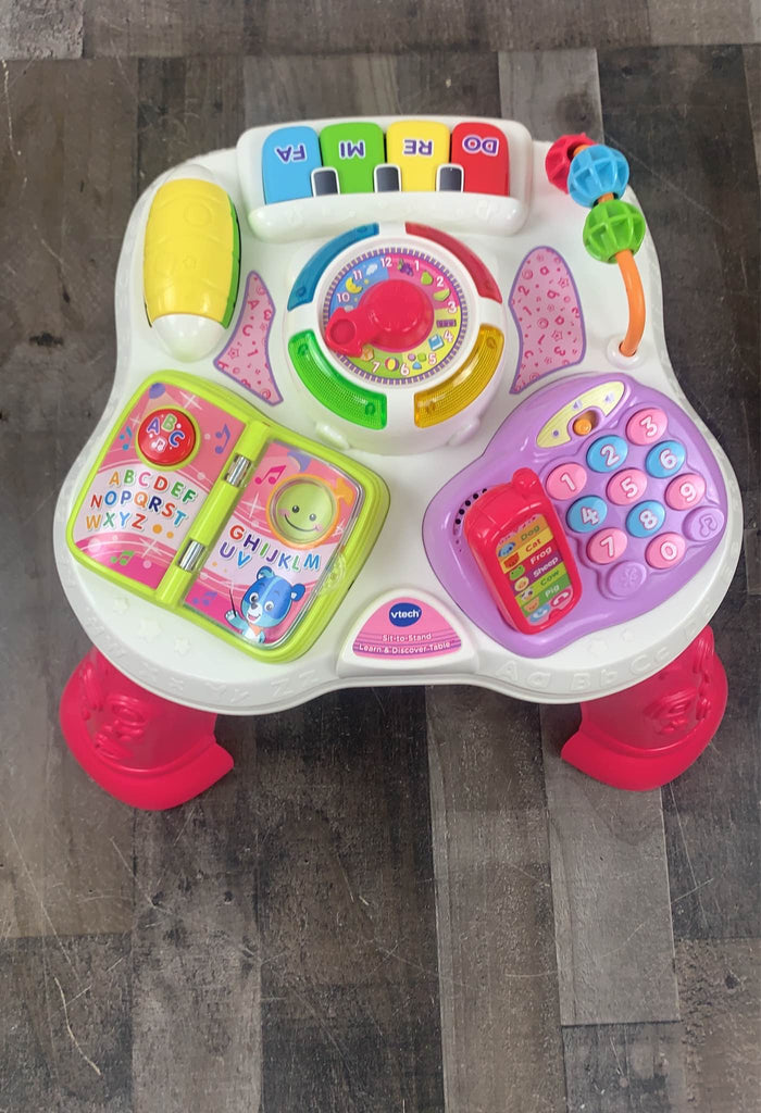 VTech Sit-To-Stand Learn and Discover Table