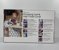 secondhand Boppy Preferred Shopping Cart And High Chair Cover, Jumbo Dots