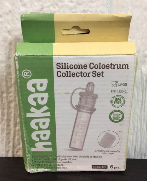 Haakaa Silicone Colostrum Collector Set 4 ml, 6 PK