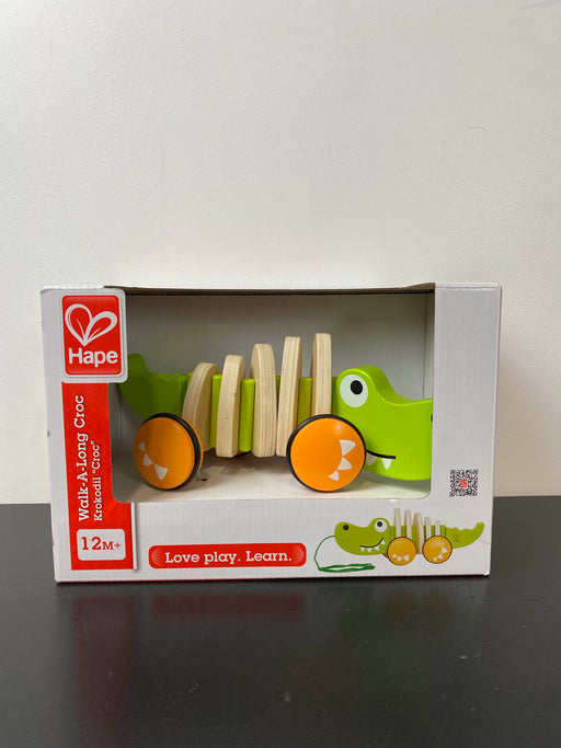 used Hape Walk-A-Long Croc