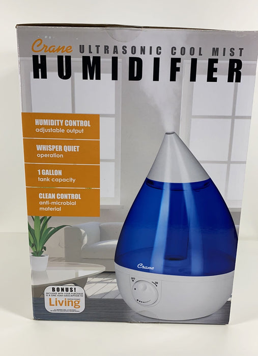 secondhand Crane Ultrasonic Cool Mist Humidifier, - Blue