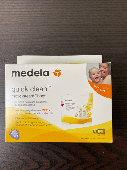 secondhand Medela Quick Clean Micro Steam Bags