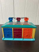 secondhand Battat 3 Car Garage Play Set