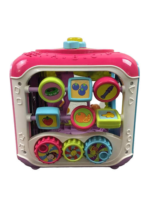 secondhand VTech Sort And Discover Activity Cube