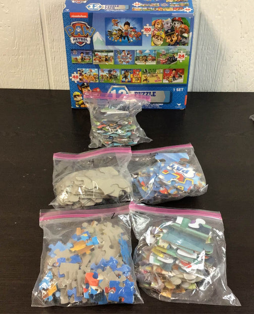 secondhand PAW Patrol The Movie 12 Puzzle Pack