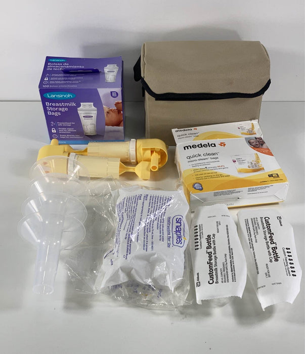 Shop Medela Advanced Personal Double Breast Pump with Storage Accessories at GoodBuy Gear