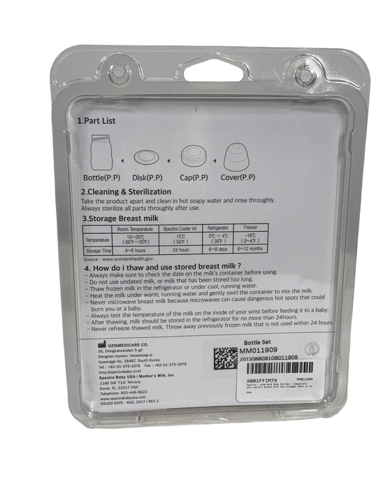 Shop Spectra Baby 5oz Breastmilk Storage, 2 Pack at GoodBuy Gear