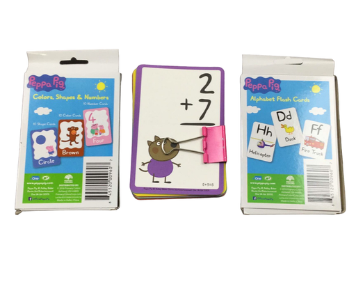 secondhand BUNDLE Peppa Pig Flash Cards