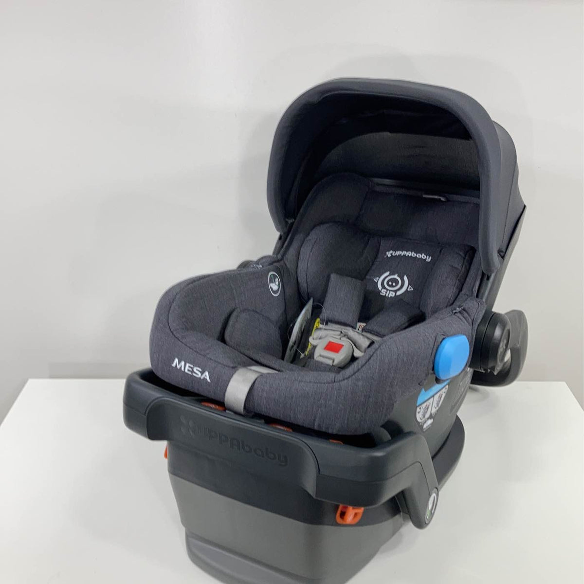 uppababy car seat ganoosh UPPAbaby MESA Infant Car Seat, 2020, Jordan(Charcoal Melange)