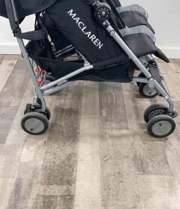 MacLaren Twin Triumph Stroller, Black/Charcoal