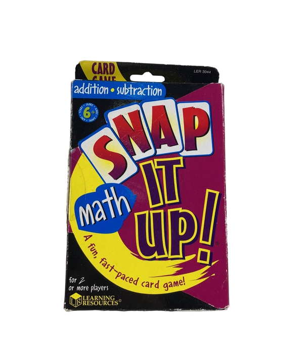 used Learning Resources Snap It Up!, Math