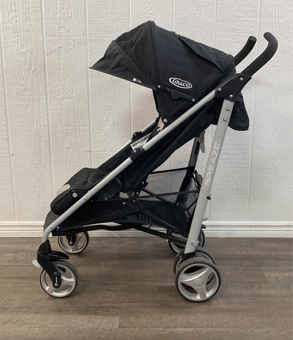 secondhand Graco Breaze Click Connect Stroller, 2017, Pierce