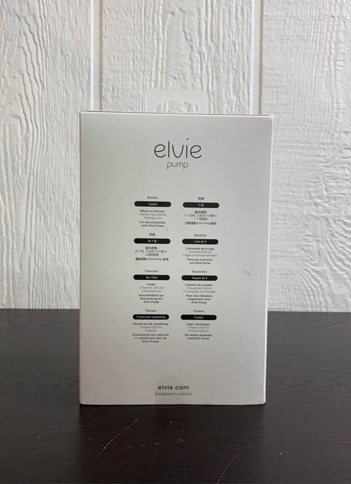 secondhand Elvie 5 oz. Breast Pump Bottles, 3 Pk