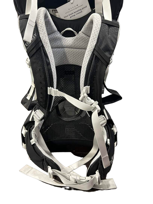 secondhand Osprey Poco Child Carrier, Starry Black