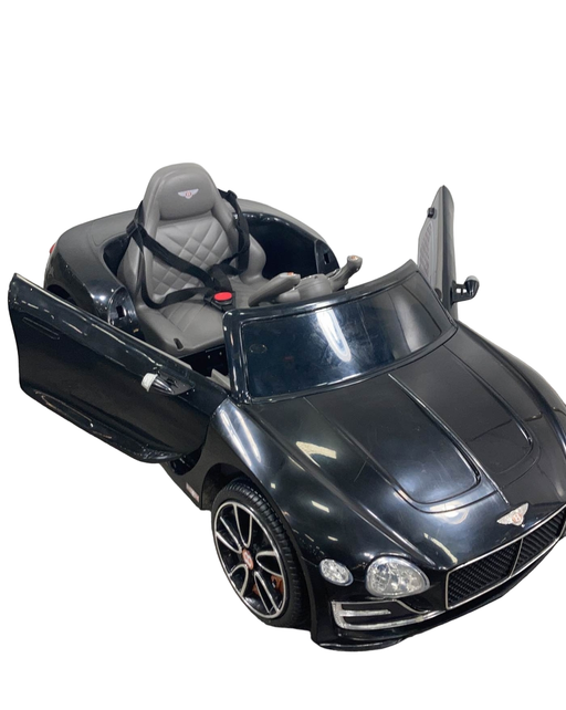 used Kimbosmart 12V Electric Vehicle Battery Powered Car with Remote Control Toy Vehicle, Bentley Black