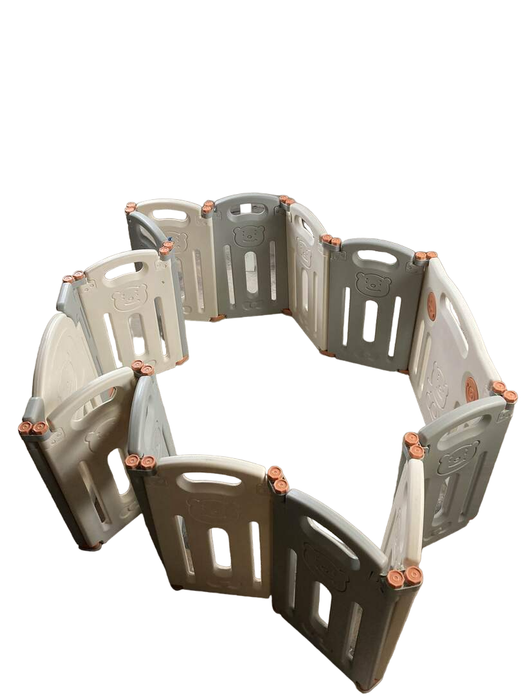 secondhand Costway Foldable Baby Playpen 15 Panel Play Yard