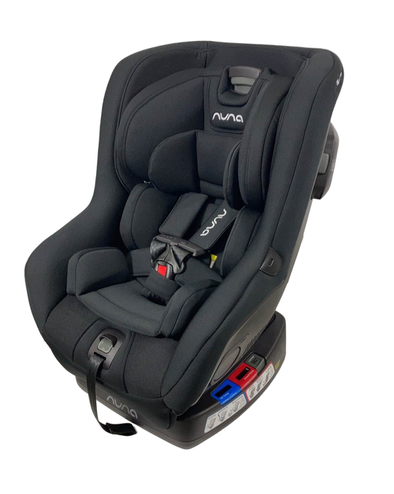 used Nuna RAVA Convertible Car Seat, Caviar, 2022