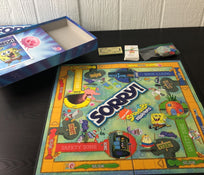 used Hasbro Sorry! Game, Sponge Bob Edition