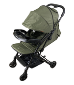 used Mompush Lithe V2 Stroller, Forest, 2022