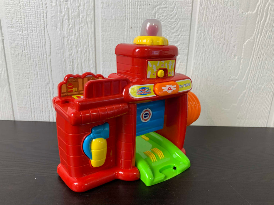 used VTech Go Go! Go! Smart Wheels Save the Day Fire Station