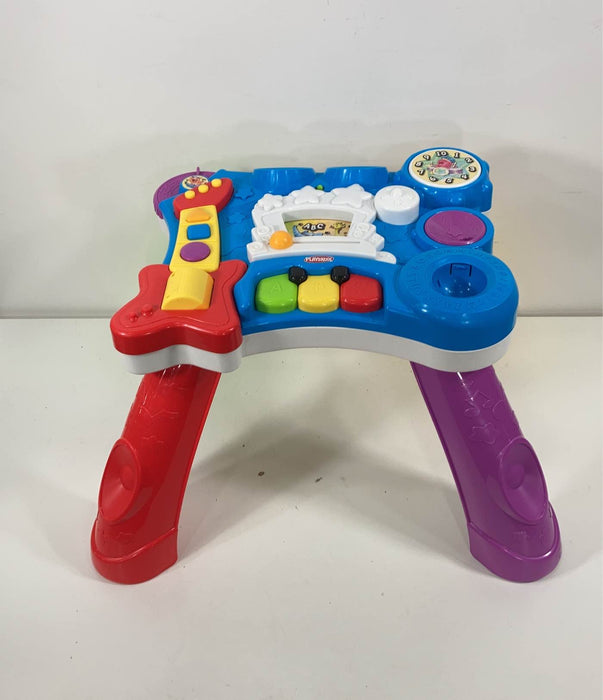 used Playskool Rocktivity Sit To Stand Music Table