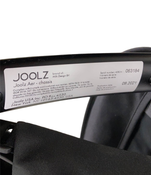 secondhand Joolz Aer Stroller, 2021, Refined Black