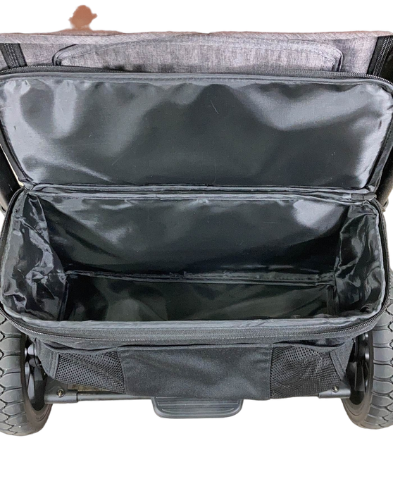 Wonderfold W2 Luxe Multifunctional Double Stroller Wagon, 2023, Charcoal Gray