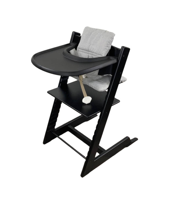 secondhand Stokke Tripp Trapp Complete High Chair, Black-7/19 NEEDS PICS/PA CART LOCATION