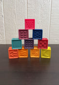 secondhand B. toys One Two Squeeze Blocks