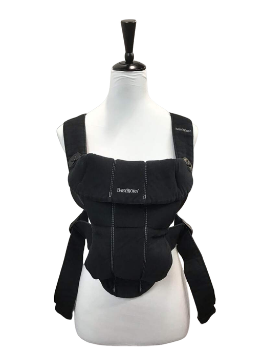 used BabyBjorn Baby Carrier Mini, Black Cotton