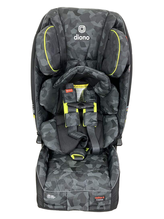 used Diono Radian 3RXT Convertible Car Seat Luxe, Black Camo