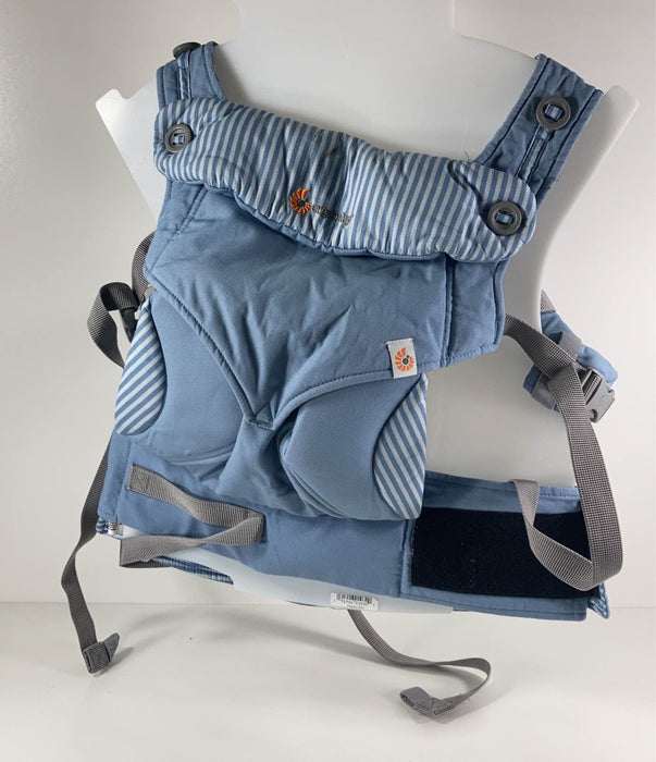 secondhand Ergobaby Omni 360 Cotton Baby Carrier, azure blue