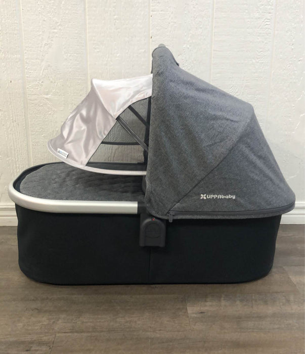 secondhand UPPAbaby Bassinet, Jordan (Charcoal Melange), 2017