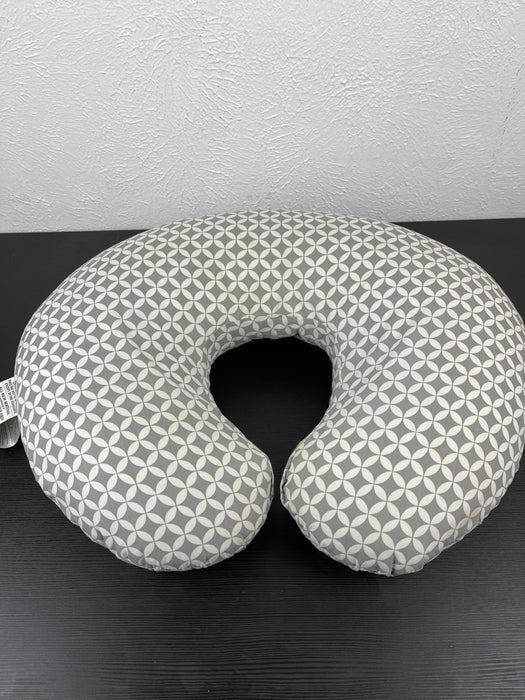 used Boppy Nursing Pillow, Grey Geo Circles