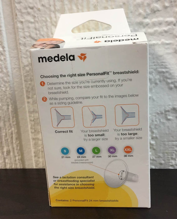 secondhand Medela PersonalFit Breast Shields