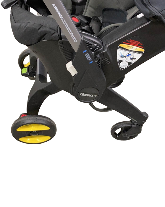 used Doona Infant Car Seat & Stroller Combo, 2023, Nitro Black