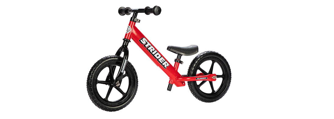 used Strider Balance Bike 12 Classic, Red, Classic 12"