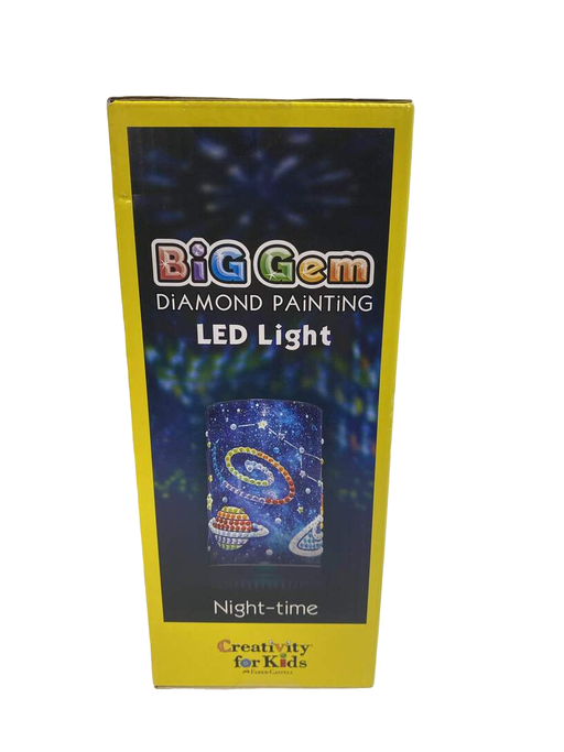 secondhand Creativity For Kids Big Gem Diamond Painting Light, Galaxy Light