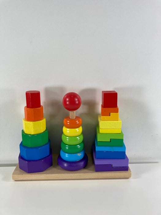 Shop Melissa & Doug Geometric Stacker at GoodBuy Gear