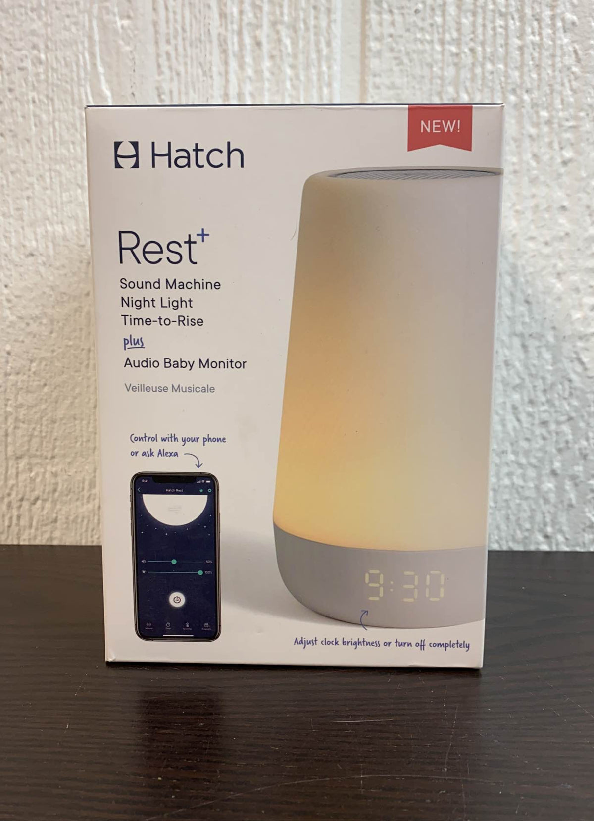 Hatch Rest+ Sound Machine with Audio Baby Monitor — GoodBuy Gear