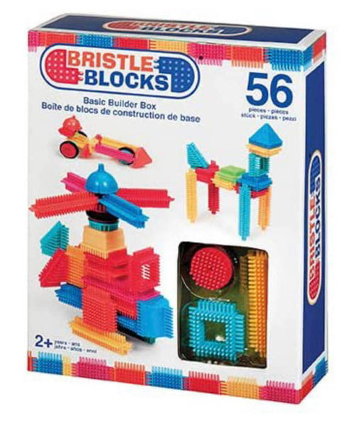 used Battat Bristle Blocks 56 Piece Basic Builder Set