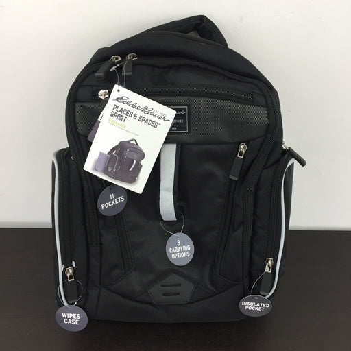 used Eddie Bauer First Adventures Back Pack Diaper Bag