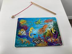 used Melissa & Doug Fishing Magnetic Puzzle Game