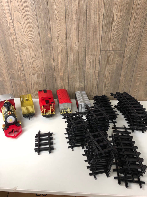 used FAO Schwartz 75-Piece Motorized Train Set