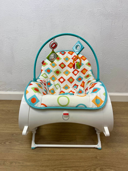 secondhand Fisher Price Deluxe Infant To Toddler Rocker