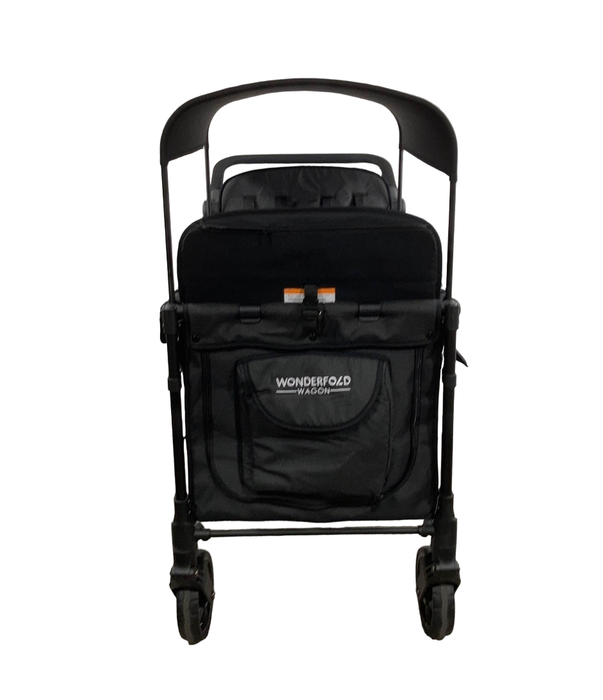 secondhand Wonderfold W4 Elite Stroller Wagon, Volcanic Black, 2022