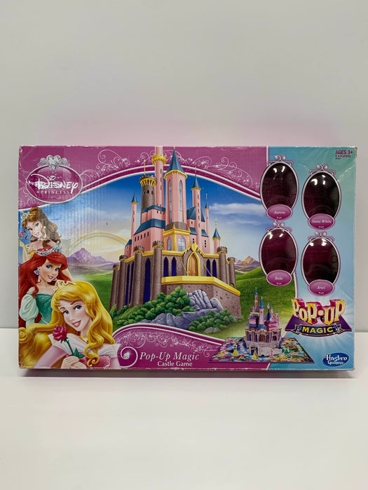 used Hasbro Disney Princess Pop-Up Magic Castle Game