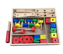 used Melissa & Doug Construction Set in a Box