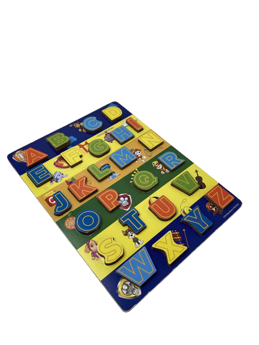 secondhand Nickelodeon PAW Patrol Wood Block Puzzle