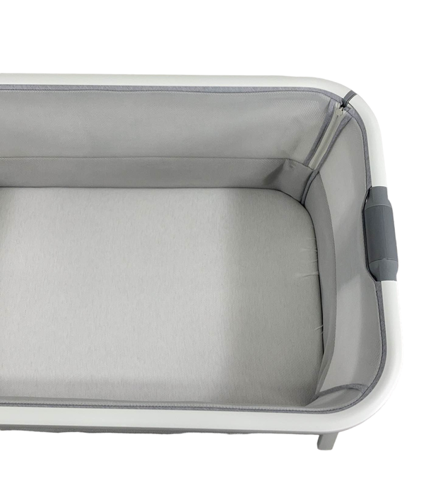 Shop Venice Child California Dreaming Portable Bedside Bassinet, Grey/White at GoodBuy Gear